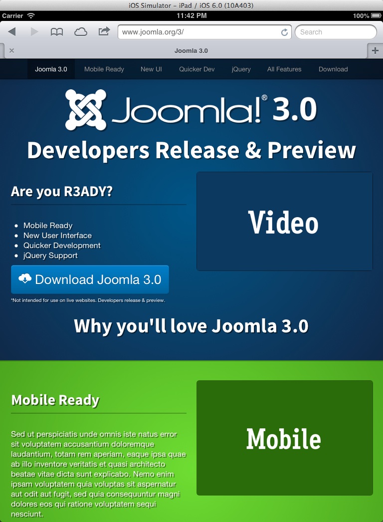 joomla3.0-ipad-Layout