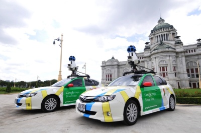 รถที่ใช้เก็บบันทึกภาพ Google Street View ในประเทศไทย