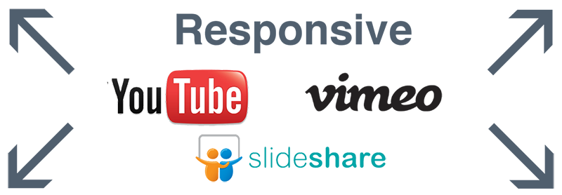 มาทำ Responsive  embeds แสดง Youtube Slideshare บนเว็บให้รองรับมือถือกัน
